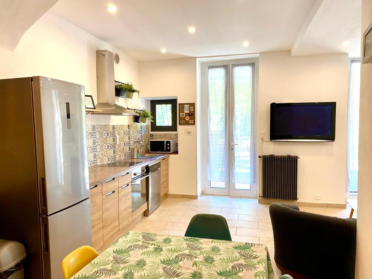 Appartement Terrasse Vue Lac Breil-sur-Roya Exteriör bild